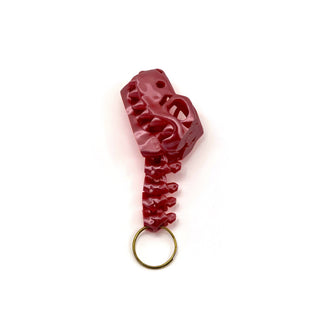 Silk Pink T-Rex Fidget Keyring
