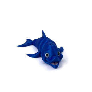 Silk Blue Marine Dolphin