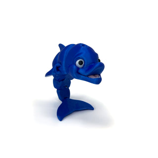 Silk Blue Marine Dolphin