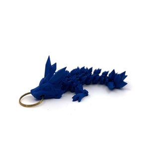 Matte Blue Tadling keyring