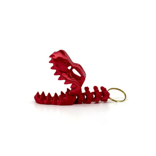 Red T-rex Keychain Trex please edit