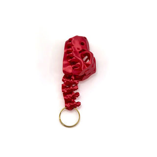 Red T-rex Keychain Trex please edit