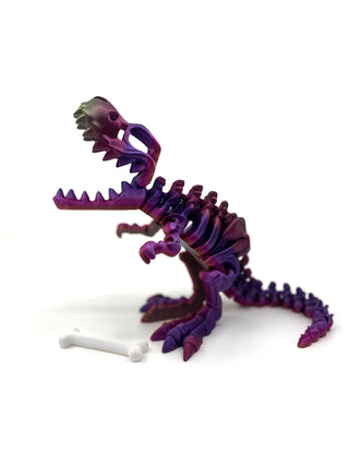 Large Rainbow T-rex Set Trex