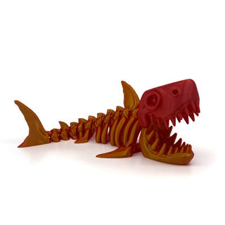 Mega Shark Red Gold