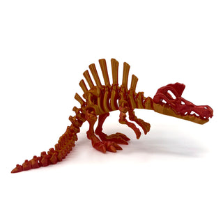 Spinosaurus Bicolour Red Gold